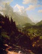Albert Bierstadt The  Wetterhorn oil painting artist